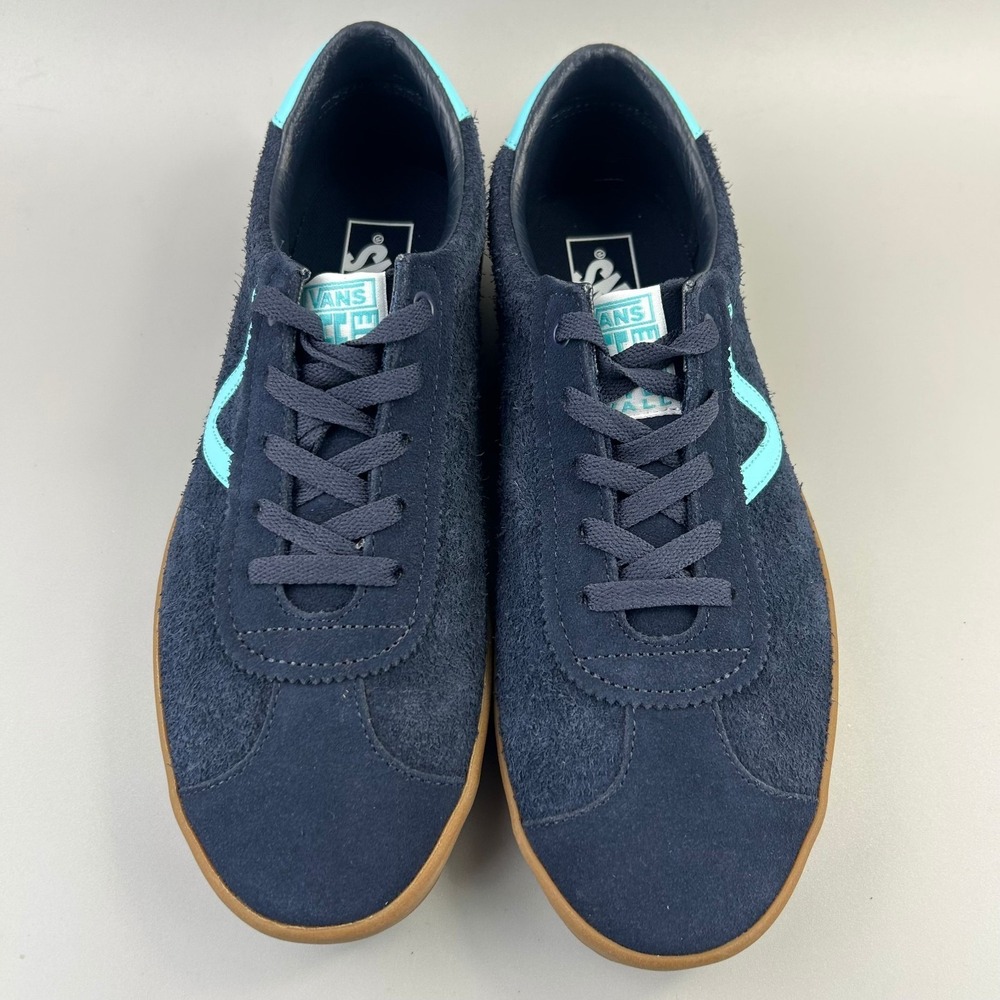 Vans Sport Low Men Size 9.5 Blue Gum Suede Skate Shoes NEW - Picture 3 of 6